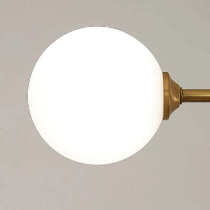 Nordic G9 gold chandelier Led Glass Ball